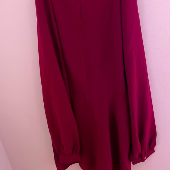 Women’s Burgundy romper - Picture 8 of 14